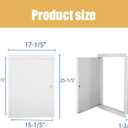 Thicken 1mm 16 x 24 Access Panel for Drywall,Attic Door, Ceiling Access Panel for Drywall,16x24 Metal Access Panels are Thickened to 1mm to Solve The Problem of Fragile Panels(Screwdriver Latch)