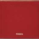 Fossil Logan Bifold Wallet (One Size, Garnet Red)