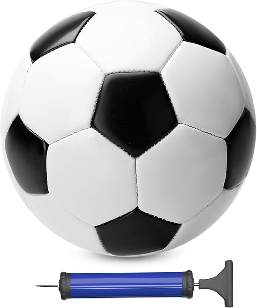 Size 3 Soccer Ball for Boys Kid Ages 3 4-6 6-8 Outdoors Indoor Sports Recreation Soccer Ball for Boys Toddlers Children Christmas Birthday