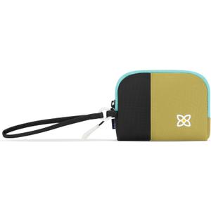 Sherpani Jolie, Lightweight Travel Pouch, Cosmetic Bag, Recycled Wristlet Bag, Toiletry Bag for Women, Travel Gift (Alchemy, Small) (Small (5x4x0.75))