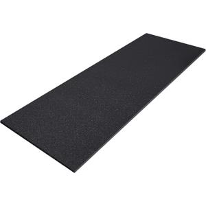 Amylove 1 Pack Polyurethane Foam 1/2" x 24" x 72" High Density Cushion Upholstery Foam Sheet for Seat Replacement DIY Projects Chairs Headboards Sofas Home (Black)