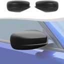 Side Mirror Cover Cap Cover Compatible with 2010-2026 Dodge Charger/for Chrysler 300 300C, Rear View Mirror Cover Caps(Matte Black)