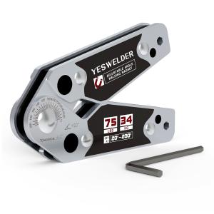 Adjustable Welding Magnet Holder 20-200°, 75LB Strong Magnetic Welding Tool