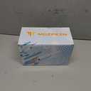 Youth Soccer Ball Size 3/4/5, Kids Outdoor Play Game Training Practice Soccer Ball for Teen Boy Girl Indoor Outdoor with 1 Pump 1 Net Bag and 1 Gift Box (White)