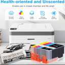 923XL 923e 923 Ink Cartridges for HP OfficeJet Pro 8130e 8135e 8139e 8138e 8122e 8120 8124e 8125e 8130 8132e 8134e Printers (4 Pack with Chip)