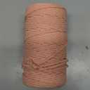 NOANTA 4mm 109yards Macrame Cord Meat Pink Cotton Rope for Wall Hanging, Plant Hangers, Crafts, Knitting