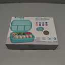 Bento Box Adult Lunch Box, Containers for Adults Men Women with 4 Compartments, Lunchable Food Container with Utensils, Sauce Jar, Muffin Liners, 40 Oz/5 Cup, Microwave & Dishwasher Safe, Brown (1200ML)