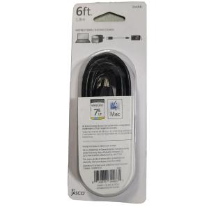 GE USB 2.0 A-Male to Micro B-Male Cable, 6ft, 2Pack