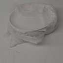 Dandat 12 Pcs Melamine Large Serving Platter Oval Serving Trays White Serving Plates Melamine Serving Dish for Turkey Meat Steak Fish Appetizers for Thanksgiving Christmas Party (14 Inch)