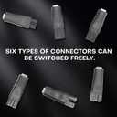 2 x 9 PCS 5V Replacement Charger USB Power Cord Adapter Compatible with Various Types of Hair Clippers,Beard trimmers,Shavers,Beauty Instruments,HQ8505 Charging Cable, Electric hairdressers,Desk Lamps (9 Pieces set)