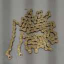 ZHIQIU FSC 6,7,8 Speed 116L Bicycle Chains, Silver,Gold (1/2x3/32-Inch)