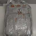 Baby Diaper Bags with Changing Station, Waterproof Diaper Bag Backpack for Moms, Dads with USB Charging Port, Baby Shower Gifts, Large Capacity diaper backpack, Grey