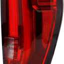 LED Tail Lights Assembly Compatible with 2019-2024 GMC Sierra 1500 2500HD 3500HD,Right Passenger Side Rear Light Taillights Replacement # 84565922 GM2801310