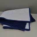 MudGuard Mat Dog Door Mat for Muddy Paws, Super Absorbent Microfiber, Non-Slip Indoor Mat, Quick Dry Chenille Mud Mat for Dogs & Entryway, Washable, Navy Blue 16" x 24"