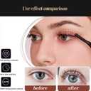 3 x Heated Eyelash Curlers-Electric Eyelash Curler for Makeup Tools USB Rechargeable,Fast Heat up Within 10s - 24 Hours Long Lasting baise2