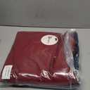 3 Pack Women's Ribbed Long Sleeve V Neck Tops Thermal Undershirt Fall Winter Stretch Slim Fitted Basic Tee Shirts (X-Large, Black, Dark Teal, Burgundy)