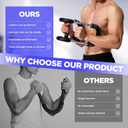 Twister Arm Trainer, Adjustable Chest Workout Equipment, Twister Arm Chest Exerciser Home Gym Strength Trainer, Portable Detachable Spring Workout Bar Home Fitness Equipment,70-110lbs