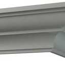 Endurathane Irene Crown Moulding, 3 1/8"H x 3 1/8"P x 4 1/2"F x 96"L, Factory Primed