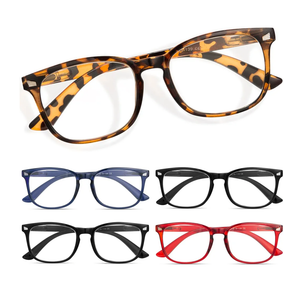 CCVOO Reading Glasses for Women/Men, Eyeglasses, Blue Light Readers for Women/Men, Computer Eye Glasses, Cheaters, C3 Mix Color: 2 Black/Turtle/Red/Dark Blue, +1.25