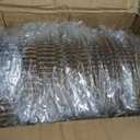 MAONAME 100 PCS Clear Charger Plates Bulk, 13" Plate Charger for Dinner Plate, Plastic Round Chargers, Table Chargers for Table Setting, Wedding, large