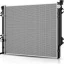 DWVO Radiator Complete Radiator Compatible with 2003-2009 4Runner, Compatible with 2007-2014 FJ Cruiser 4.0L V6 (06-12 HHR)