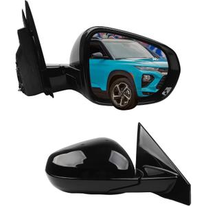 Dasbecan Side Rear View Mirror Compatible with 2021-2024 Chevy/Chevrolet Trailblazer Door Rearview Mirror Blind Spot Power Glass Manual Fold Passenger Right GM1320653 42776824-PFM(5pin)