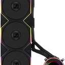 Lian Li Hydroshift II 360 TL RGB Liquid CPU Cooler - 360mm AIO - 3X 120 RGB Fans - 2.1” IPS LCD Screen - 3 Control Mode - Flexible Tubes Clamp - LGA 1851/1700, AMD AM5/AM4 - Black (HS2LCD36TB) 