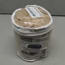 NAISI Couch Cushion Covers 1 Piece Velvet Stretch Loveseat Cover or 2 Seat Sofa Cover Soft Individual Couch Covers for Sectional Sofa(1 PC for 2-Seat Cushion or Loveseat,Taupe)