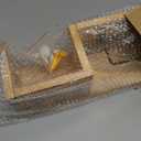 Wooden Toilet Paper Holder Wall Mount with Shelf - Farmhouse Bathroom Storage Rack for Tissue Rolls, Rustic Bathroom Decor Brown