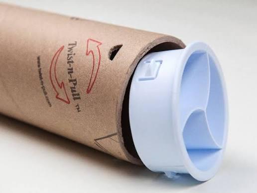Twist-n-Pull™ Mailing Tube / Shipping Tube 2x36" Shipping and storing posters, blueprints, documents, or artwork without folding
