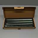 Viyffo 12 Inch Green Taper Candles Set of 4 Unscented Smokeless Long Tall Tapered Candles for Candlesticks Sticks Wedding Home Decor Dinner