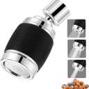 Kitchen Faucet Head 360° Rotatable | Swivel Kitchen Sink Faucet Aerator | Sink Kitchen Tap Extension Nozzle with 3 Modes (Black)