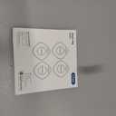 Air Tracker Tag 4 Pack: Bluetooth Item Finder with Apple Find My APP (iOS Only), Item Locator for Keys Finder, Luggage Tracker, Bags Wallets Tracking, IP67 Waterproof Smart Tag (Gray-Black)