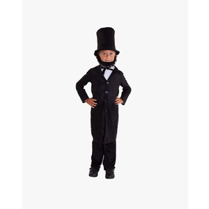 Morph Costumes Abraham Lincoln Costume For Kids - Presidents Day Halloween Outfit For Boys, Historical Dress Up M
