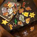 5 x AUGSUN 36pcs Western Iron On Patches Brown Theme Iron on Patches for Boys Western DIY Sew Applique Repair Patch Cute Sew on Patches for Clothing Jacket Jeans Pants Dress Backpack Hats Decorations