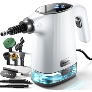 Handheld Steam Cleaner, 3s Fast Heat Pressurized Steam Cleaner, Upgrade 450ml Removable Water Tank, Lightweight Portable Steamer for Cleaning Home, Kitchen, Bathroom, Car, Tile, Easy Refill