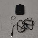 RORRY Portable Charger, 5000mAh Portable Charger Power Bank with Built-in Cables, Travel Keychain Battery Pack for Apple Watch Ultra/11/10/9/8/7/6/SE, iPhone Air/17/16/15/14/13/12, Black