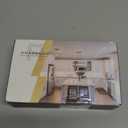 Amerdeco 10 Pack 1.3 Inch(32MM) Gold Kitchen Cabinet Knobs Brushed Gold Drawer Knobsfor Dresser Drawers, Knobs and Pulls for Bathroom Cabinets ZH0001