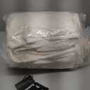 EverGrace Ultra Soft Luxury Fluffy Faux Rabbit Fur Throw Blanket, Thick Warm Bubble Throw for Bed, Cozy Plush Reversible Blankets for Couch, Chair, Sofa, Ivory White, 80x90 Inches