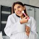 4 x Nose Contour Brush, U Shaped Makeup Brush Dual End Nose Contour Brush Pro Contour Duo Brush for Sculpting and Defining Nose Cheek Bones Contour (Pink)