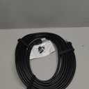 Cat 8 Ethernet Cable, 15ft Heavy Duty High Speed Internet Network Cable, Professional LAN Cable, 26AWG, 2000Mhz 40Gbps with Gold Plated RJ45 Connector, Shielded in Wall, Indoor&Outdoor, Black