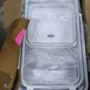 10 Pack White Plastic Folding Chairs, Indoor Outdoor Heavy-Duty Stackable Seats with Steel Frame, 350 lbs Capacity Portable Commercial Foldable Chairs for Party Events Wedding Dining Picnic Office