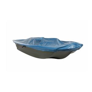 Pelican - Hull Mooring Boat Cover - Heavy Duty Waterproof UV Resistant Marine Grade Polyester - Fits 10-12 ft. Fishing Boats, Blue
