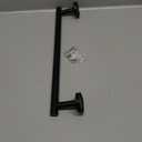 TocTen Bath Towel Bar - Thicken SUS304 Stainless Steel Bathroom Towel Holder, Towel Rod for Bathroom Heavy Duty Wall Mounted Towel Rack Hanger (16IN, Black)