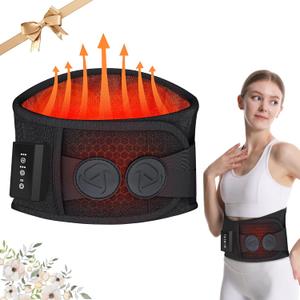 Cordless Heating Pad Massager - Portable, White Elephant Gift for Women & Men