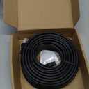 Ethernet Cable 50ft, 26AWG 40Gbps 2000Mhz High Speed Cat8 LAN Network Patch Cord with Gold Plated RJ45 Connector for Gaming, Router, Modem, PC