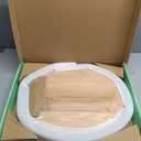 Toilet Seat, Oak Wood, Solid Wood, High Gloss Finish, PIKLiDS (Round)