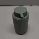 INGOFIN Ceramic Lotion Dispenser - 12oz Refillable Hand Soap Dispenser Bathroom, Modern Liquid Soap Dispenser with Pump, Dish Dispenser for Kitchen, Sage Green