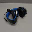 AILIHEN C8 Kids Headphones Wired, On-Ear Headphones with Microphone and Volume Control Foldable Corded Stereo 3.5mm Headset for School Teens Smartphones Chromebook Laptop Tablets Travel (Black Blue) (Medium)