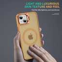 2 x Hitaoyou Translucent Matte Camera Kickstand Case for iPhone 13, Compatible with Magsafe, Shockproof Heavy Duty Protective Cover